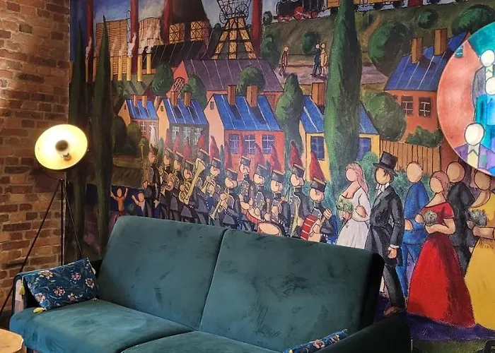 דירה Zlote Zdzadlo Nikiszowiec קטוביץ